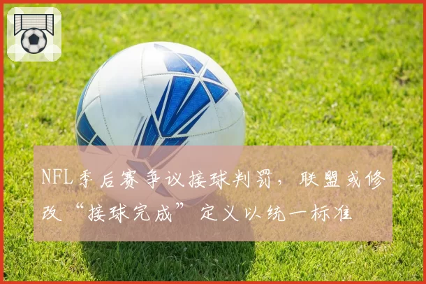 NFL季后赛争议接球判罚,联盟或修改“接球完成”定义以统一标准